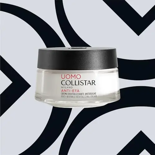 Collistar Linea Uomo Crema Antirughe Rivitalizzante, Previene le Rughe e Rimpolpa Quelle Esistenti dall'interno, Non miniatura 2
