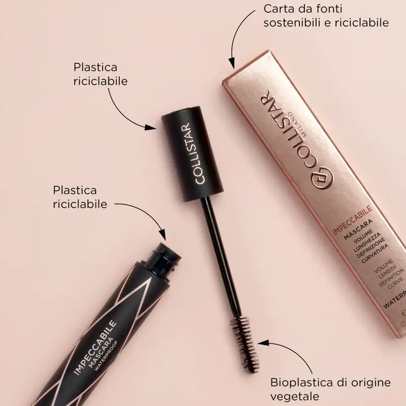 Occhi Impeccabile Mascara Waterpoof Ultra Nero - Mascara miniatura 4