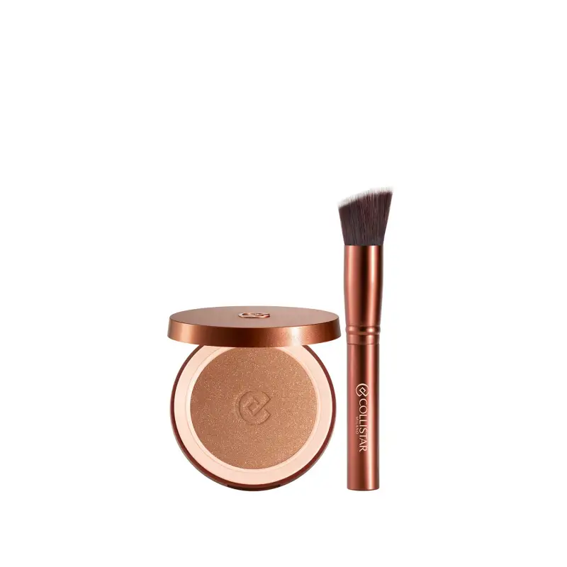 Viso Cofanetto terra polvere abbronzante effetto seta 09 Cristalli di Sole - Terra viso, Cofanetti make up miniatura 2