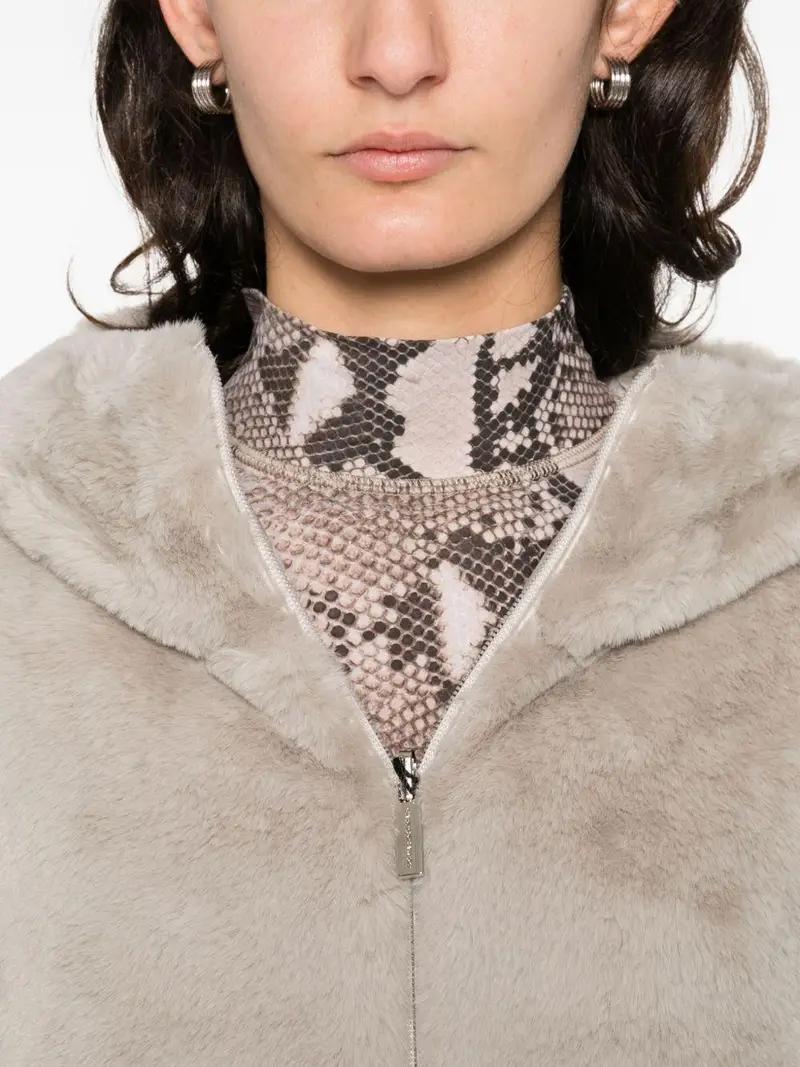 Colmar Giacca Ghiaccio in Pelliccia Sintetica Donna miniatura 2