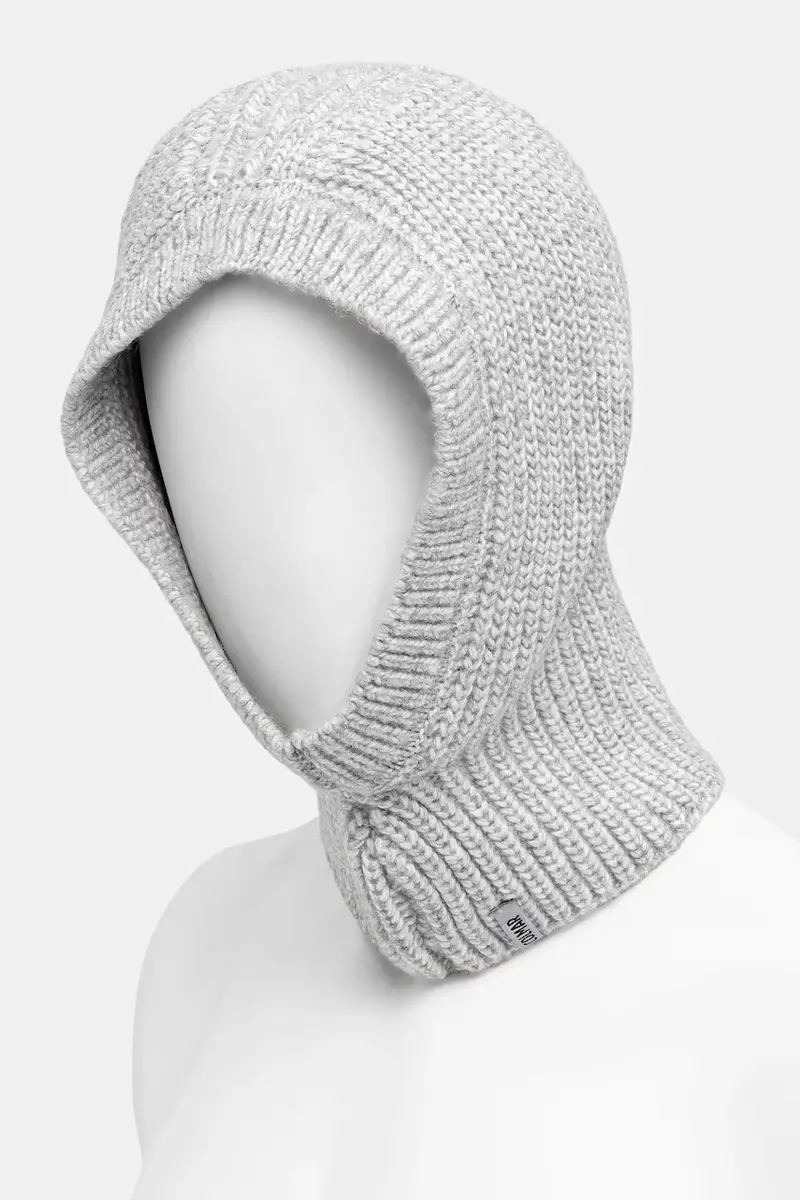 balaclava in misto lana Grigio miniatura 2