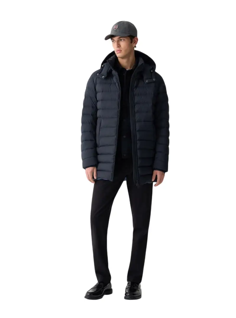 capospalla uomo Piumino con spacchi laterali 1264 4ZP 68 BLUE