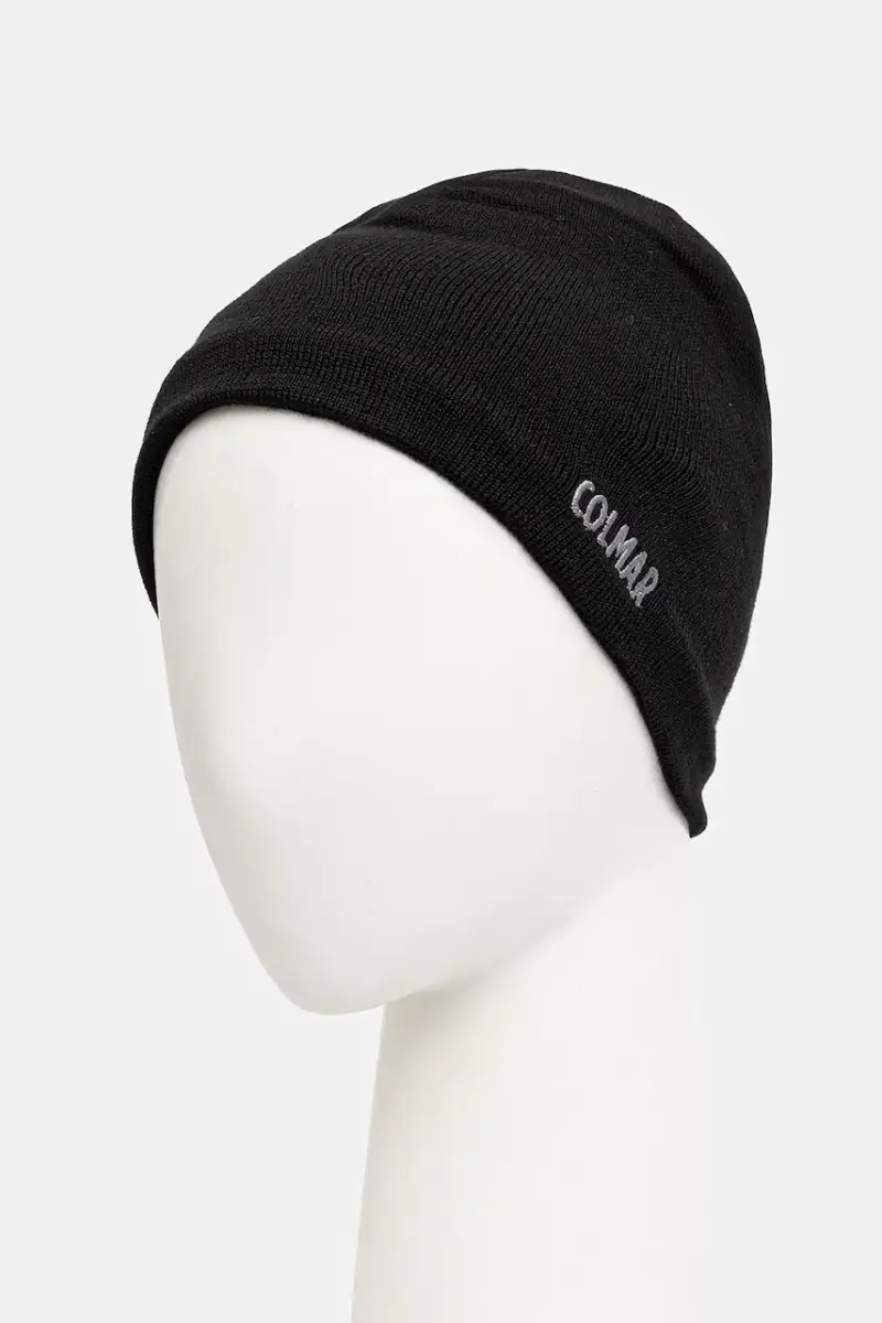 cappello con lana Nero miniatura 2