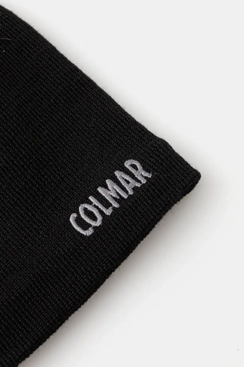 cappello con lana Nero miniatura 3