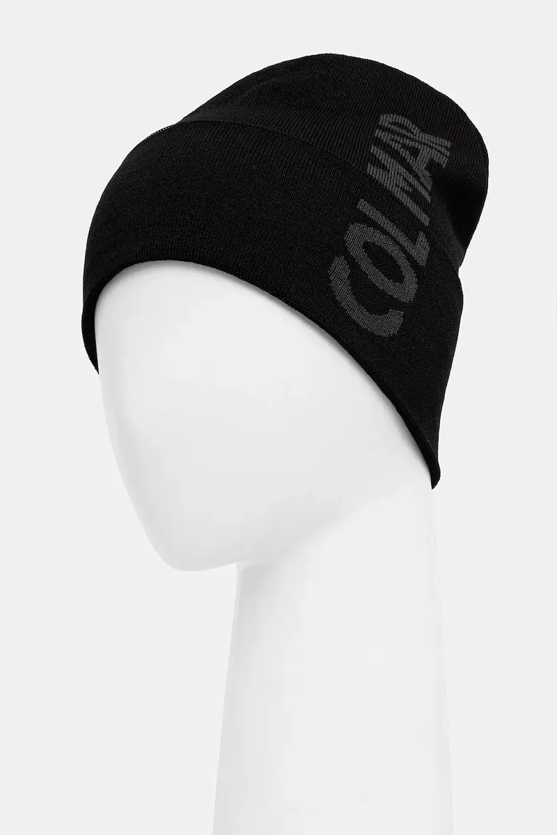 cappello con lana Nero miniatura 2