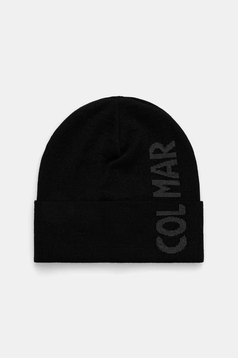 cappello con lana Nero