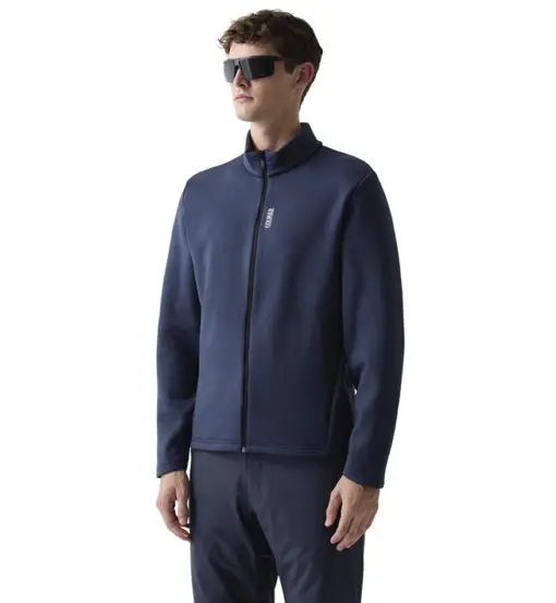 Facetime M - felpa in pile - uomo Blue