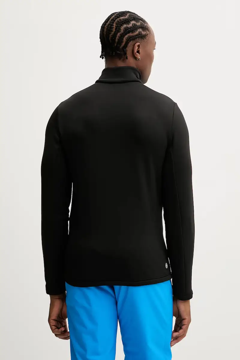 felpa da sport colore arancione 8321.5WU Nero miniatura 3