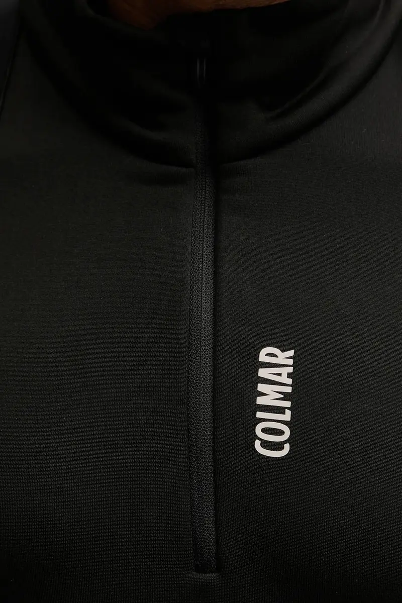 felpa da sport colore arancione 8321.5WU Nero miniatura 5