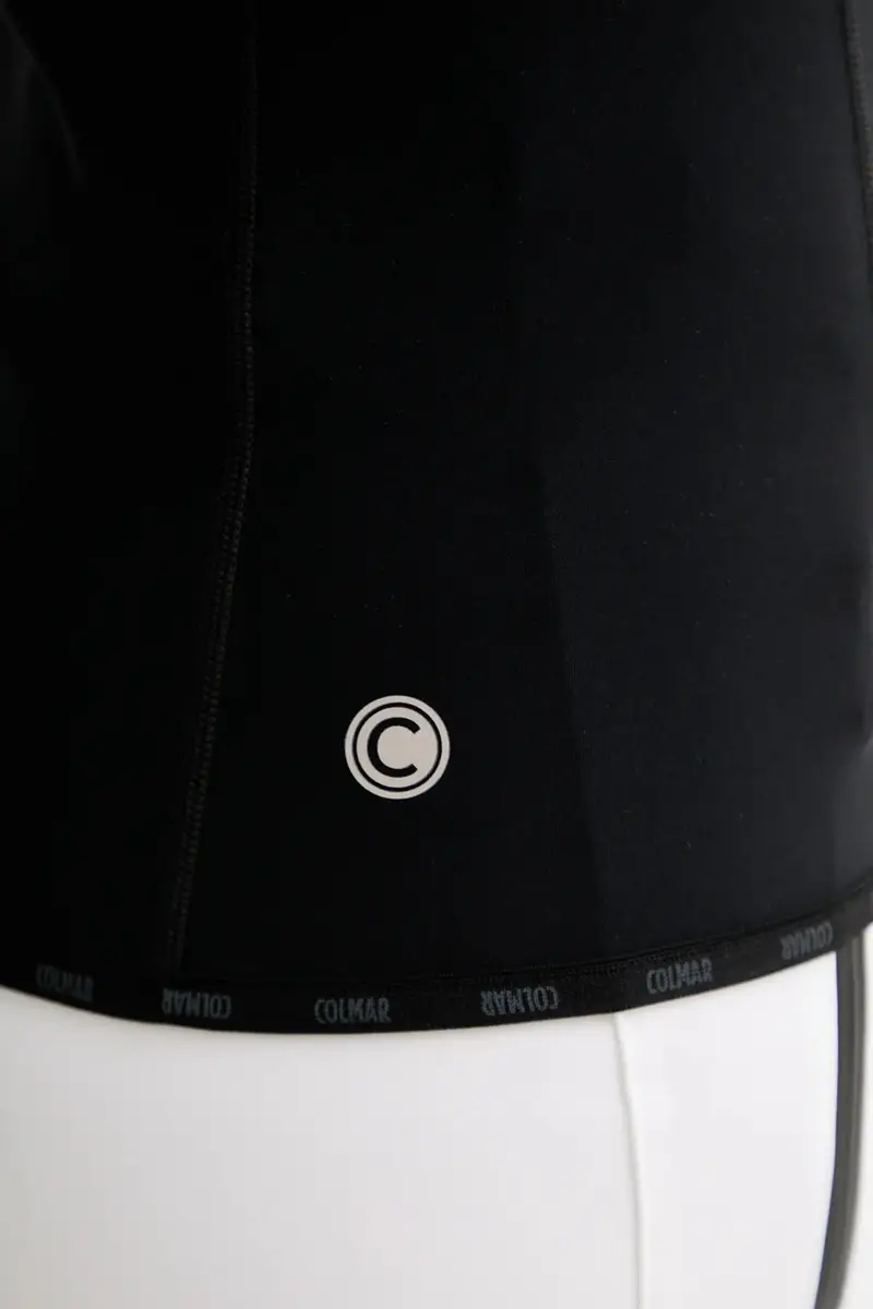 felpa da sport donna colore nero 9336.7LO miniatura 5