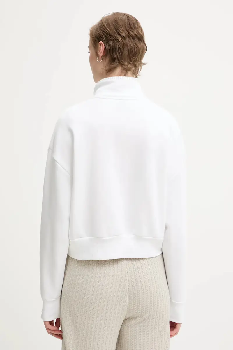 felpa donna colore bianco 9251.3ZN miniatura 3