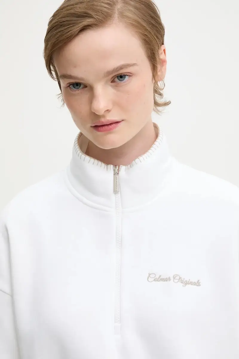 felpa donna colore bianco 9251.3ZN miniatura 4