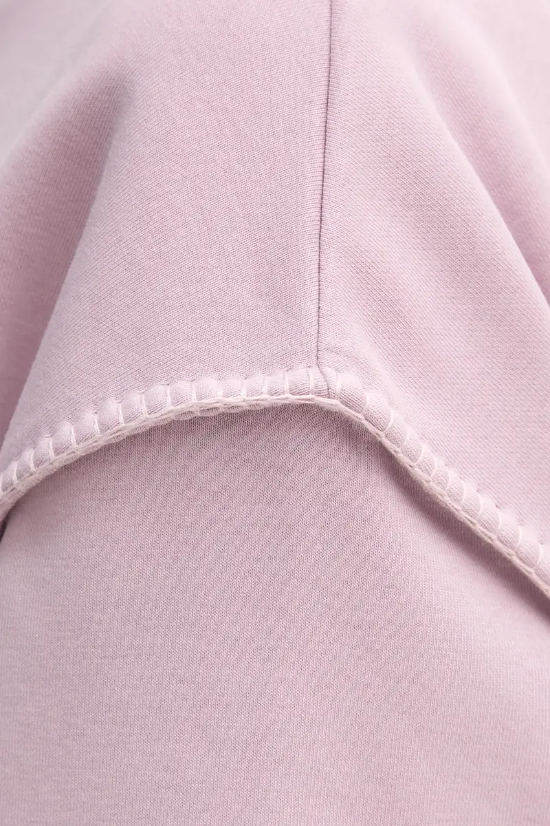 felpa donna colore rosa 9249.3ZN Violetto miniatura 5