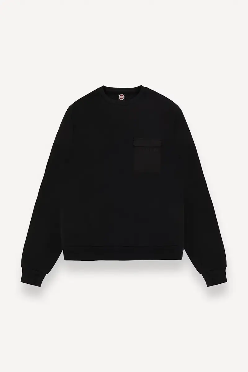 felpa in cotone uomo colore nero 6283.6ZJ