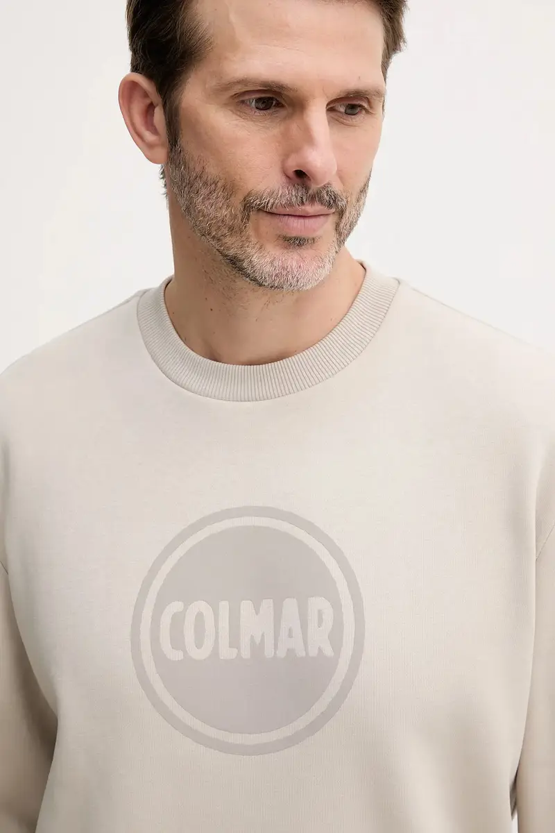 felpa uomo colore grigio 6247.1WX Beige miniatura 4