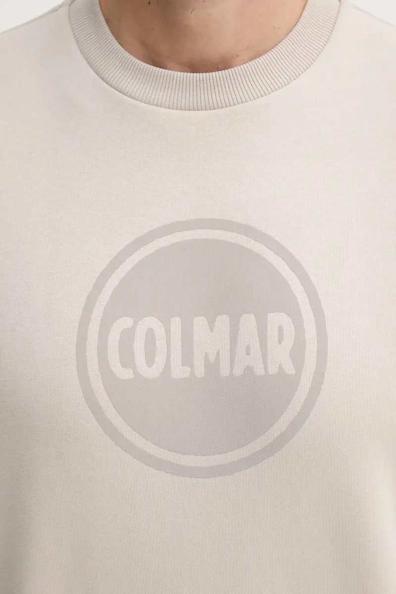 felpa uomo colore grigio 6247.1WX Beige miniatura 5