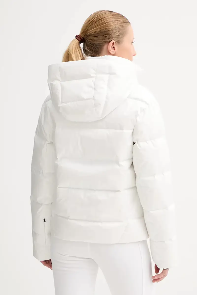 giacca da sci in piuma Bianco miniatura 3