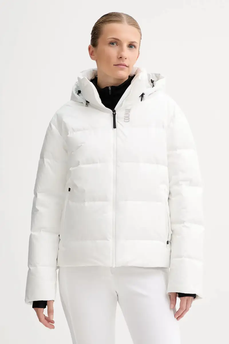 giacca da sci in piuma Bianco