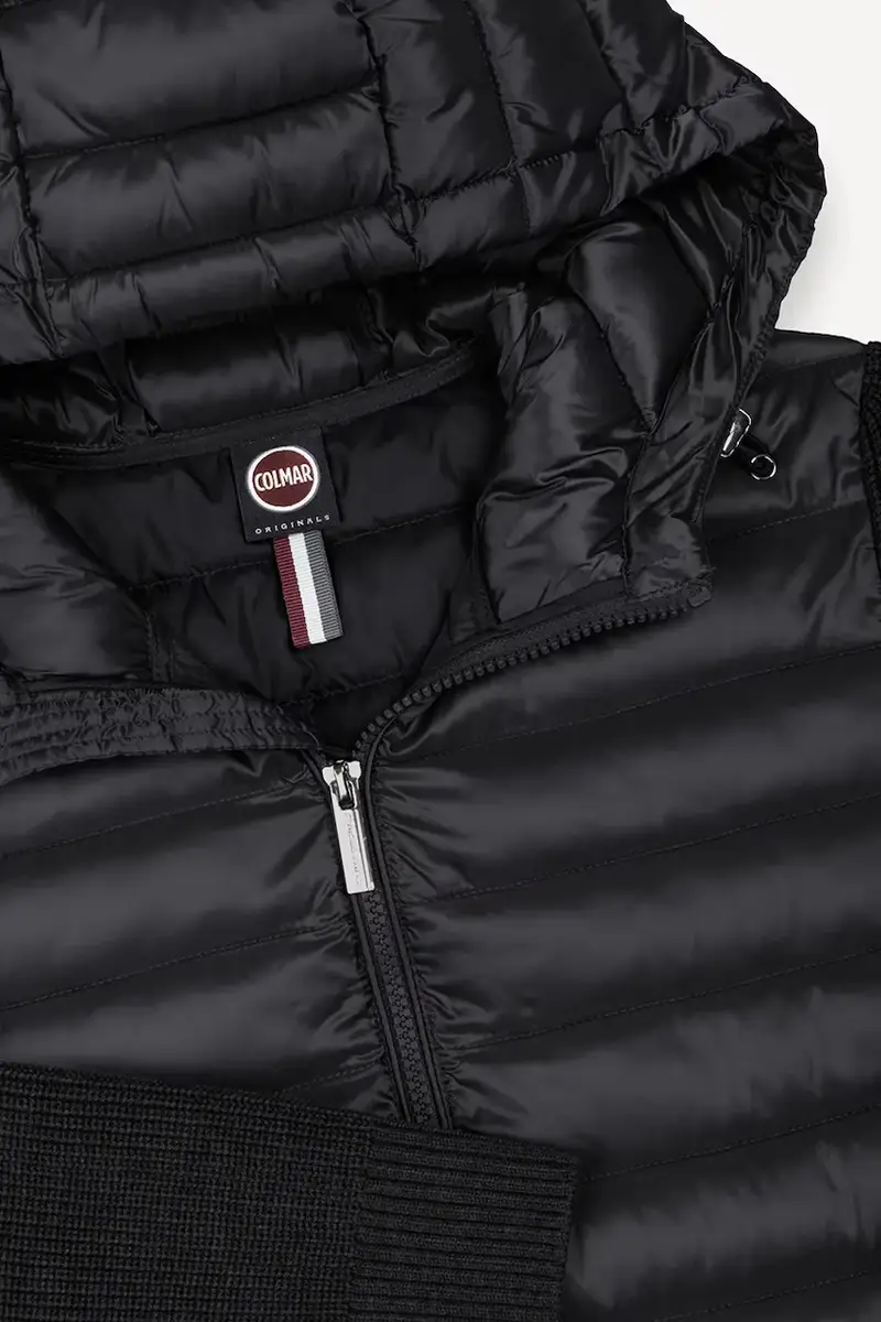 Colmar Giacca nera con cappuccio miniatura 3