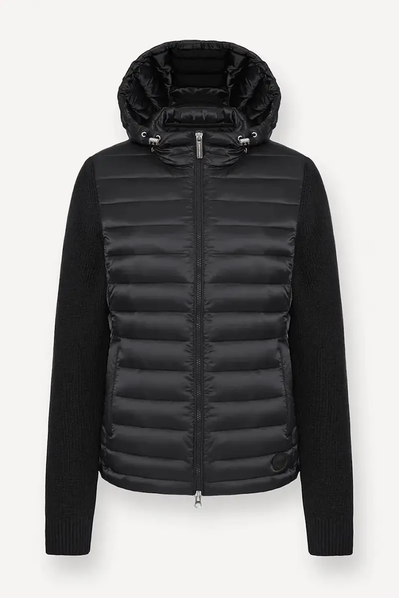 Colmar Giacca nera con cappuccio