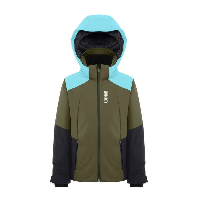 GIACCA SAPPORO COLOR BLOCK BAMBINO Verde