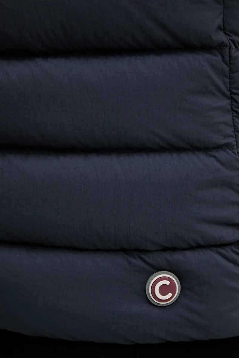 gilet in piuma colore blu navy 1259.4ZP miniatura 5