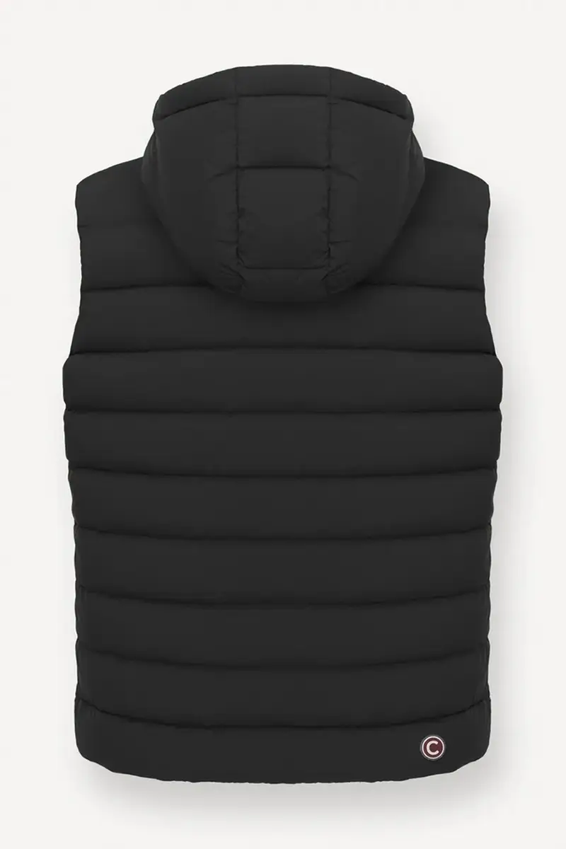 gilet in piuma colore nero 1259.4ZP miniatura 2