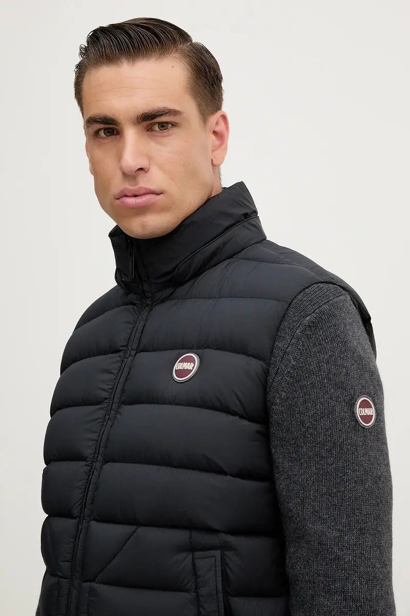 gilet in piuma colore nero 1259.4ZP miniatura 4