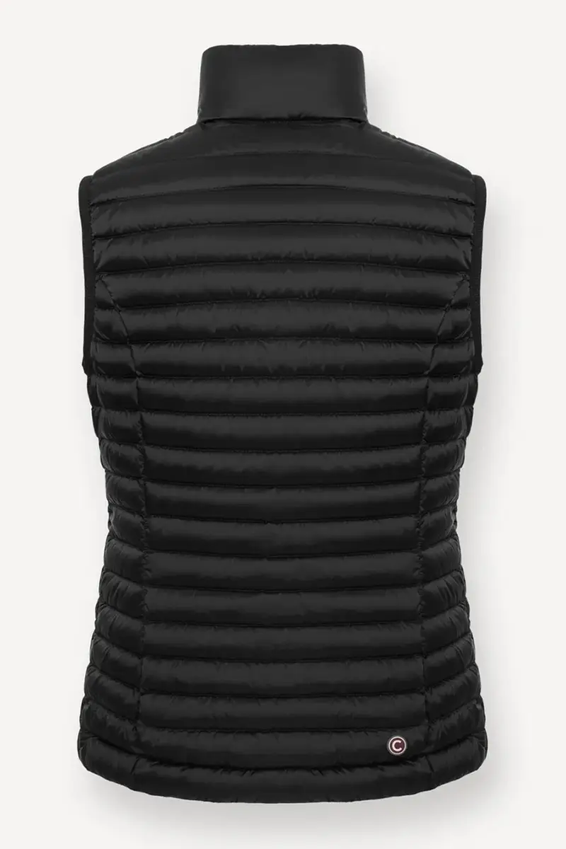 gilet in piuma colore nero 2215.2YO miniatura 2