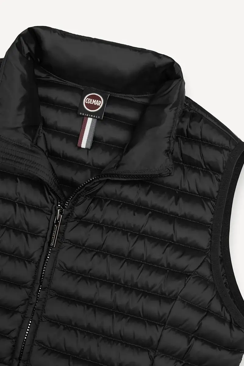 gilet in piuma colore nero 2215.2YO miniatura 3