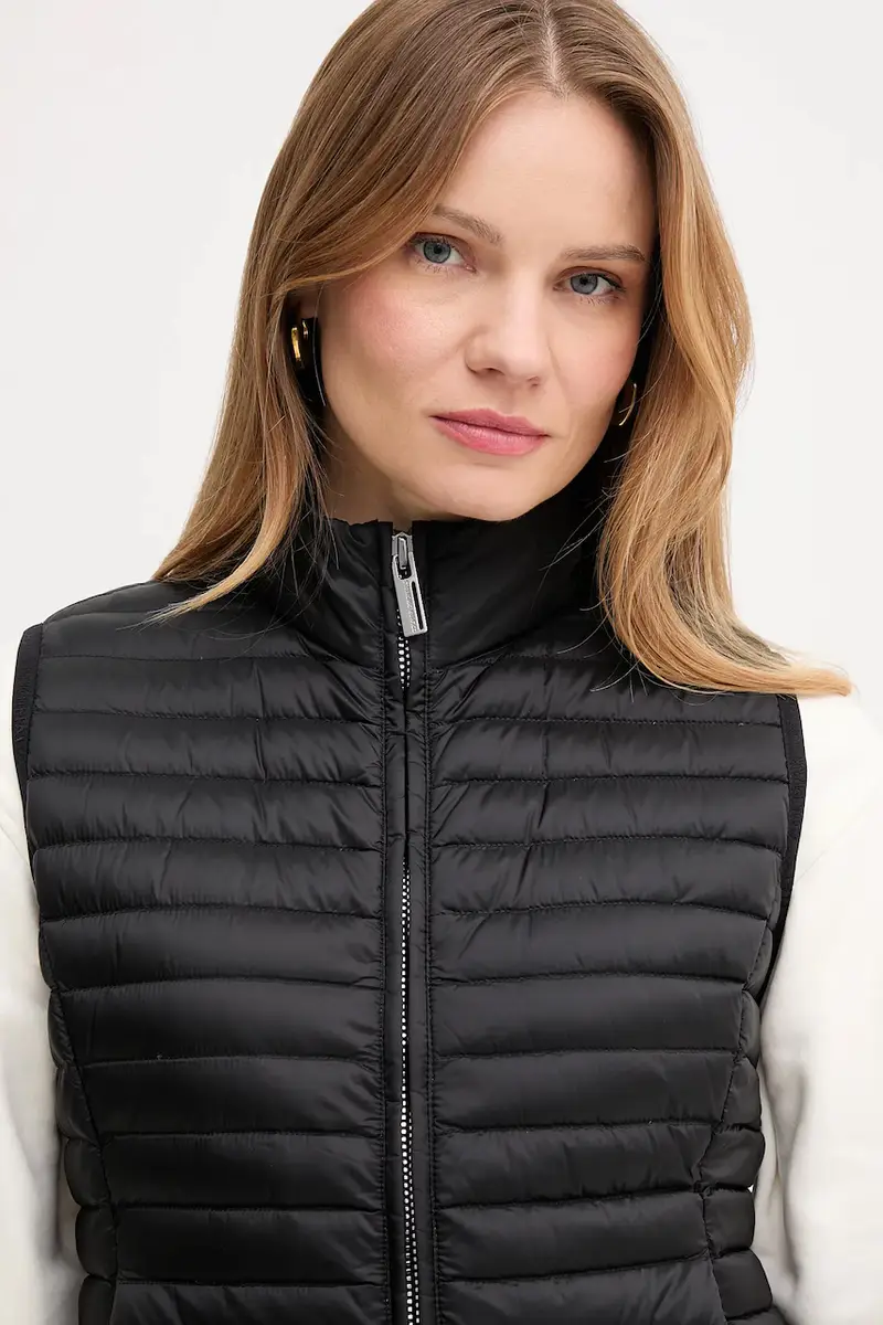 gilet in piuma colore nero 2215.2YO miniatura 4