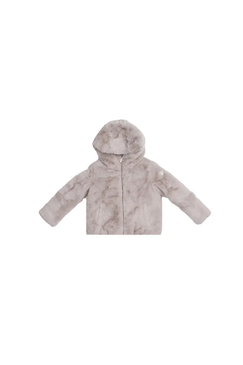 Giubbotto Bambina COLMAR Beige Giacca reversibile in pellicci