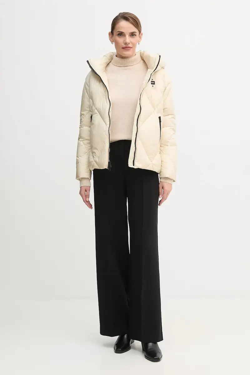 maglione con lana Beige miniatura 2