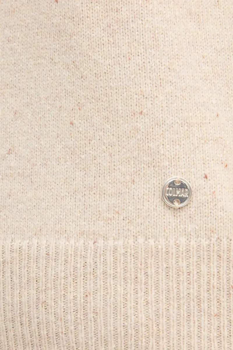 maglione con lana Beige miniatura 5