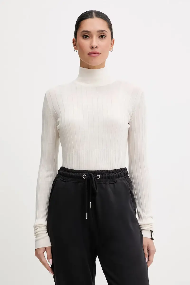 maglione in lana Beige