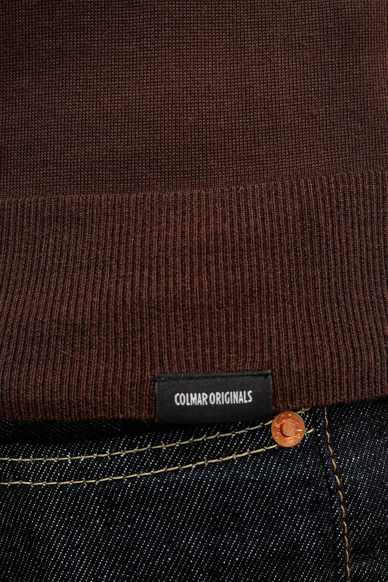 maglione in lana Marrone miniatura 5