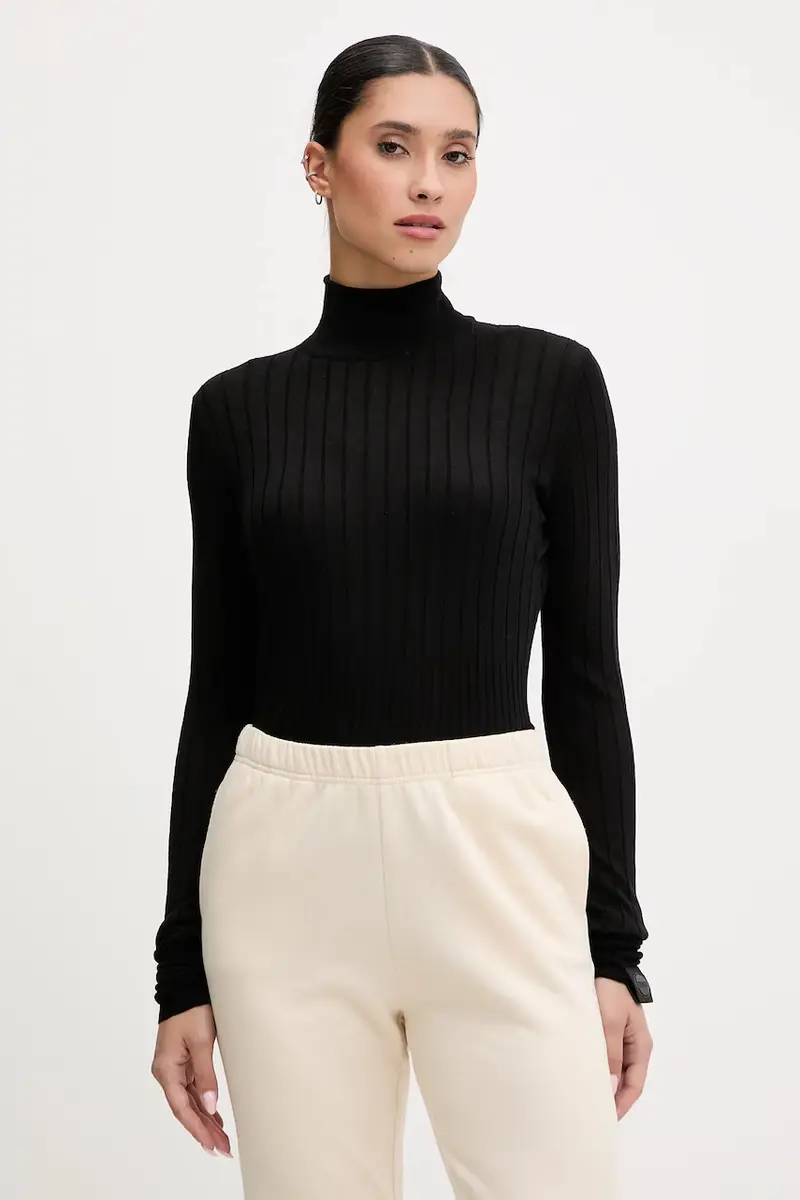 maglione in lana Nero