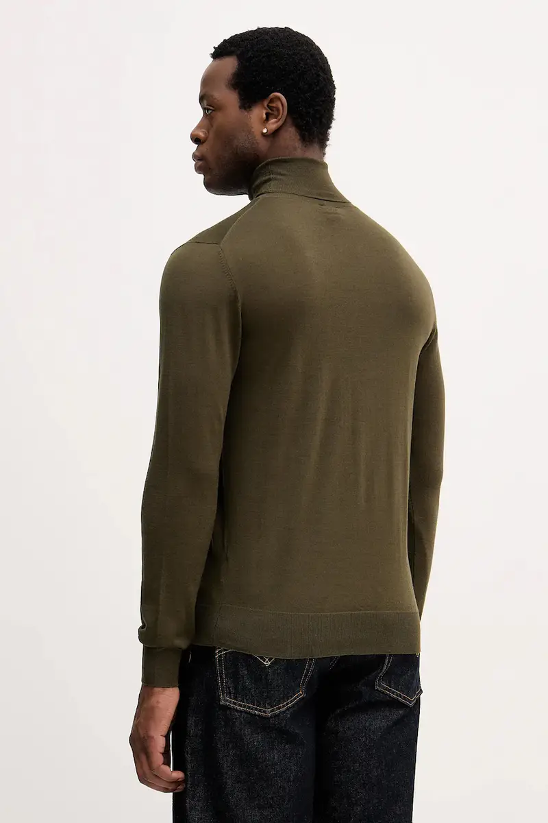 maglione in lana Verde miniatura 3