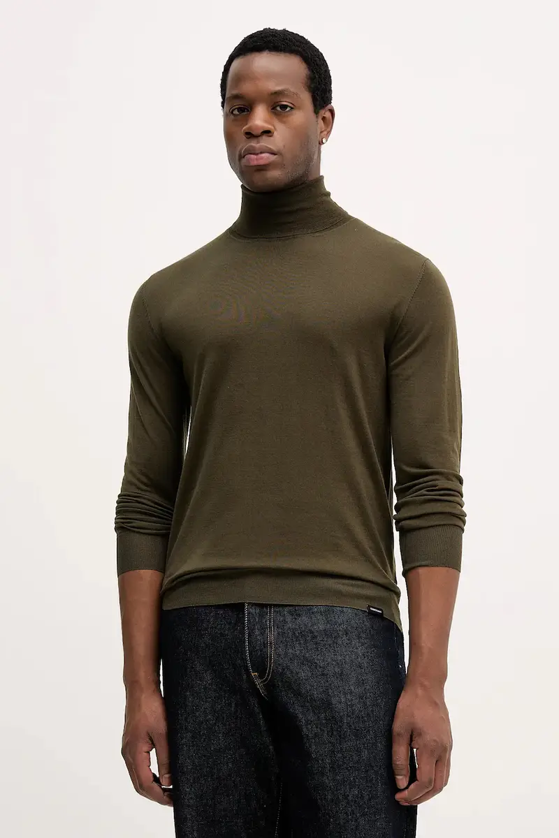 maglione in lana Verde