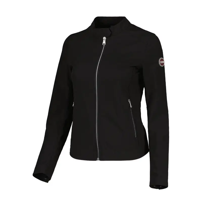 GIACCA BIKER SOFTSHELL DONNA Nero