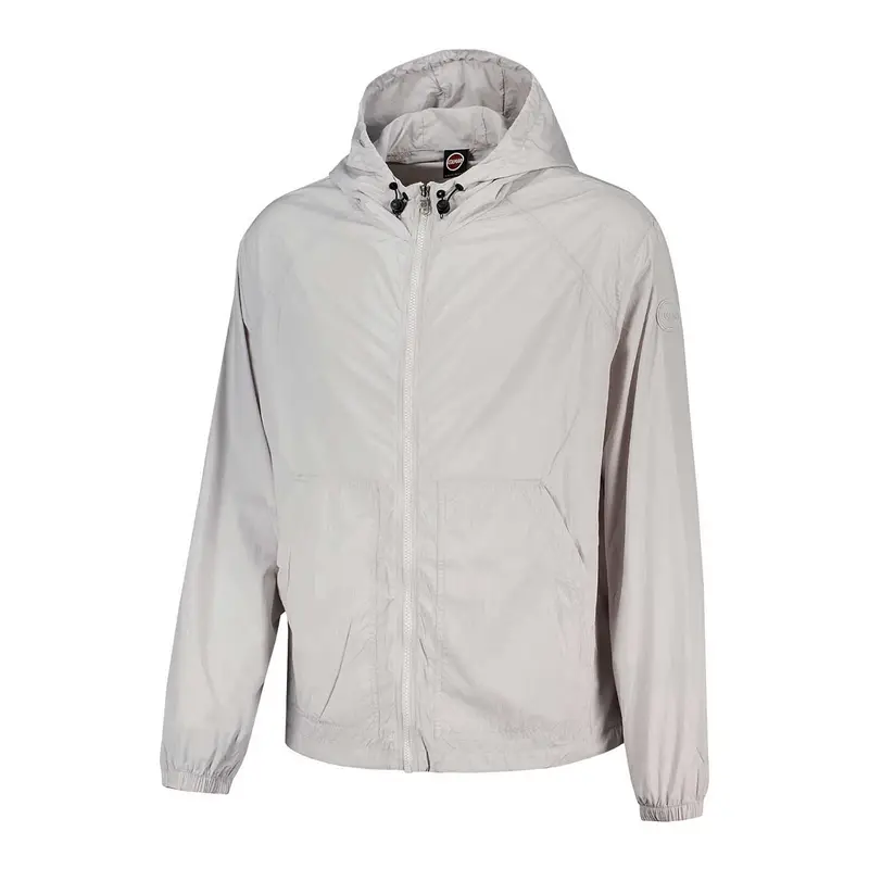 GIACCA CON CAPPUCCIO IN NYLON SUPER LIGHT Grigio