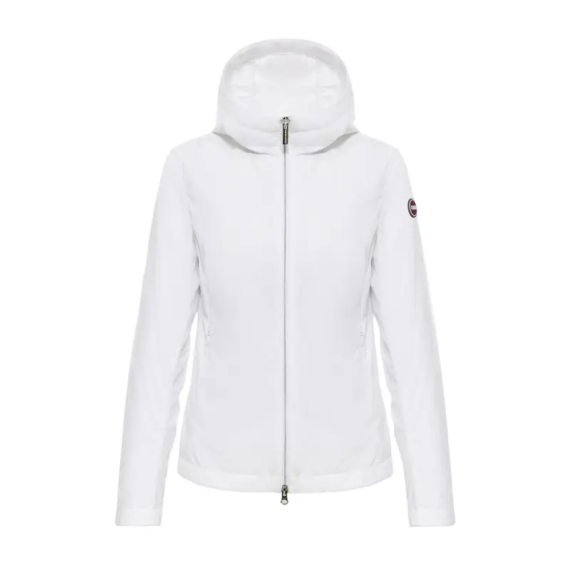 GIACCA CON CAPPUCCIO SOFTSHELL DONNA Bianco