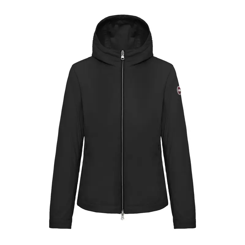GIACCA CON CAPPUCCIO SOFTSHELL DONNA Nero