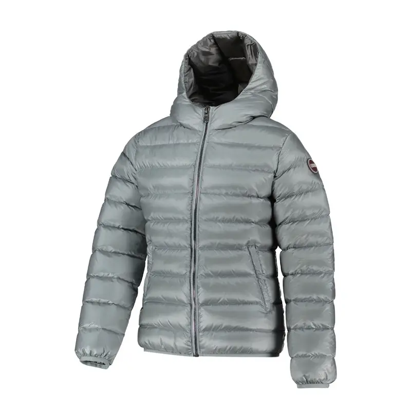 PIUMINO CON CAPPUCCIO BAMBINO Azzurro