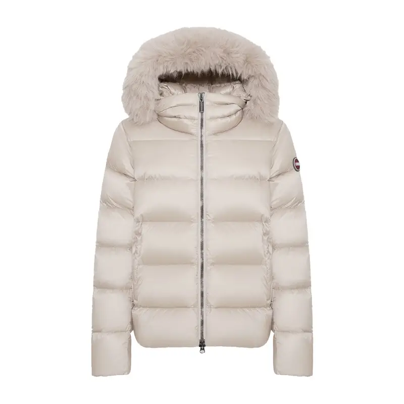 PIUMINO CON CAPPUCCIO STACCABILE DONNA