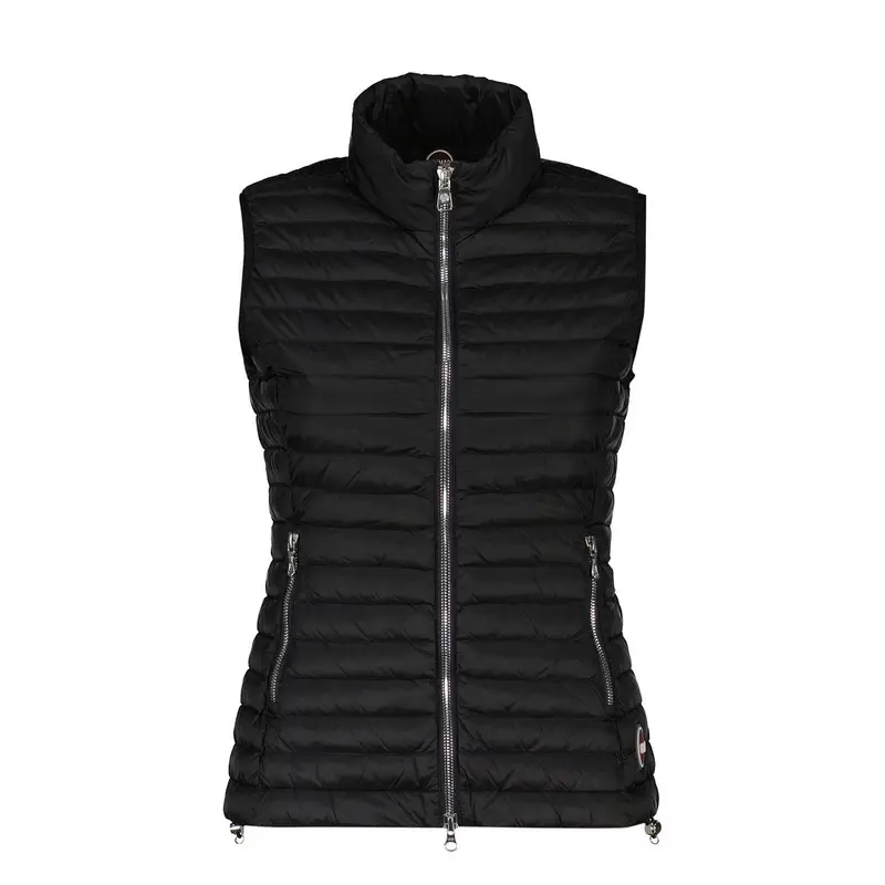 PIUMINO LEGGERO SMANICATO RECYCLED DONNA Nero