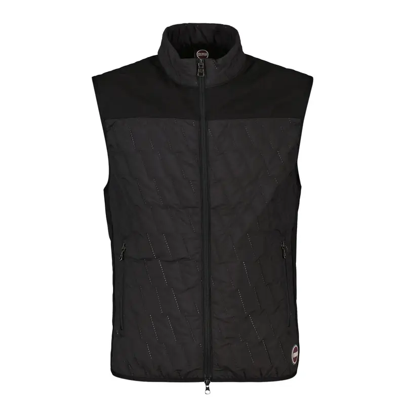 PIUMINO SMANICATO IN OVATTA LASERATO Nero