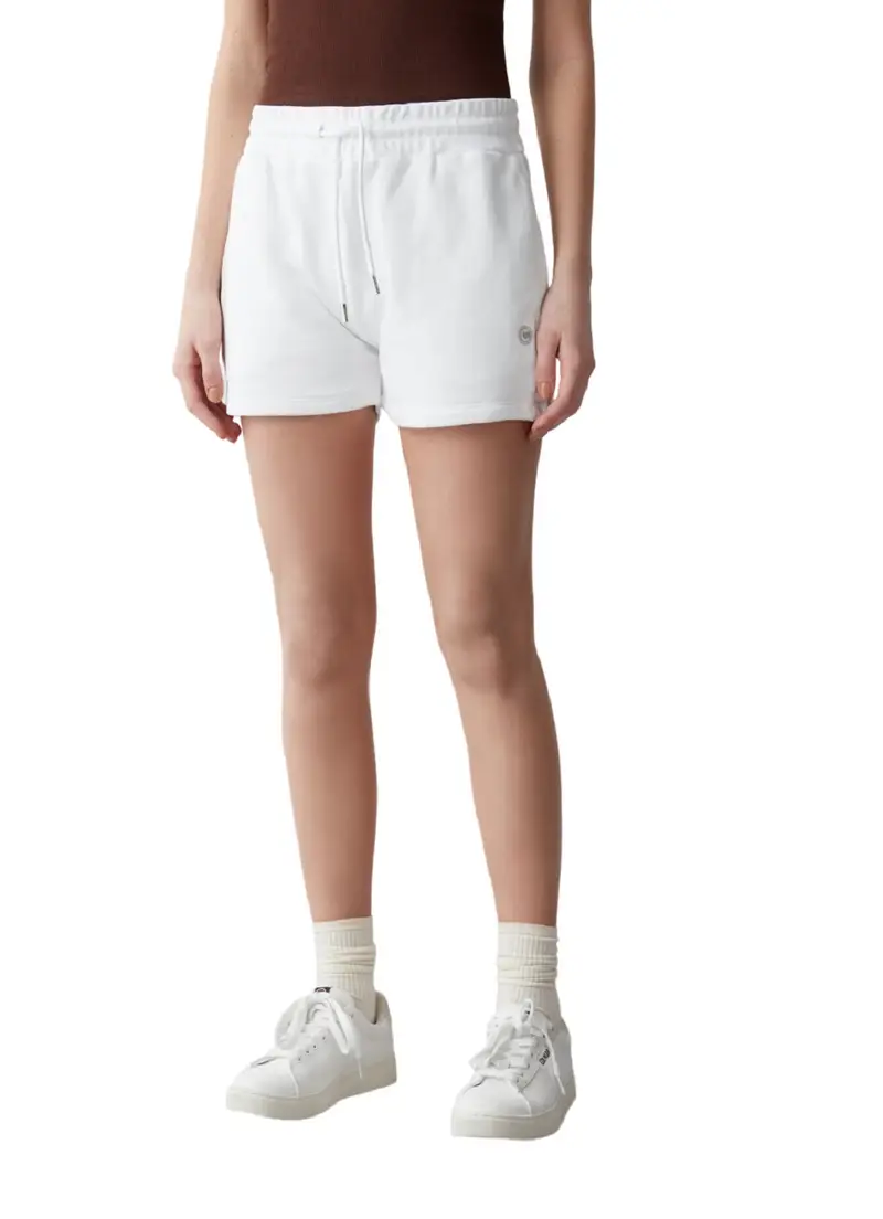 Pantaloncini Bianco Bianco Chiari e Naturali