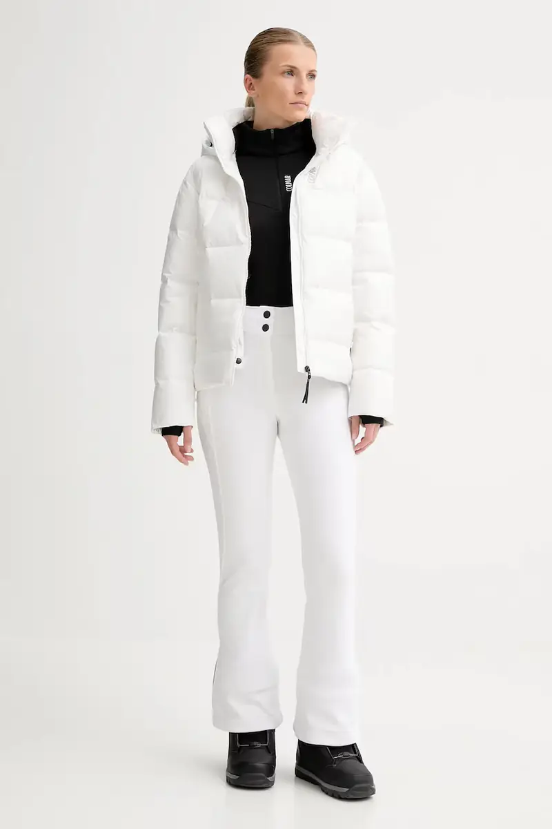 pantaloni da sci Bianco miniatura 2