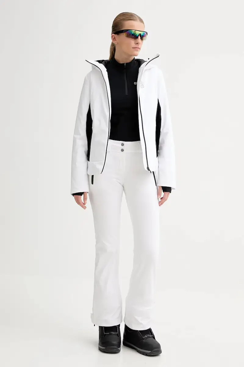 pantaloni da sci Bianco miniatura 2